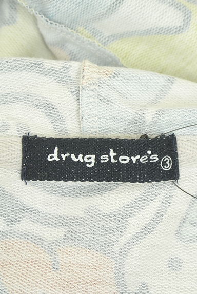 drug store's（ドラッグストアーズ）の古着「ジップアッププリントパーカー（スウェット・パーカー）」大画像６へ