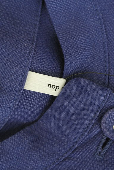 nop de nod（ノップドゥノッド）の古着「タックフレアロングシャツワンピース（ワンピース・チュニック）」大画像６へ