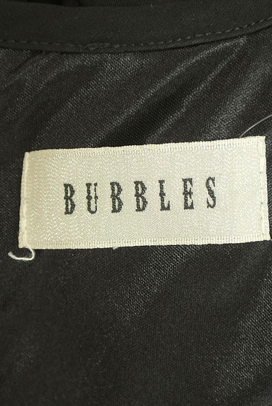 クリックで大画像表示 BUBBLES(バブルス)の古着「パワーショルダーロングフレアワンピース(ワンピース・チュニック)」大画像6へ