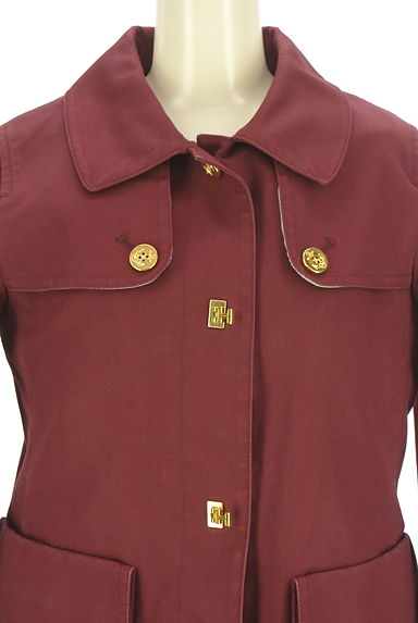 クリックで大画像表示 TOMMY HILFIGER(トミーヒルフィガー)の古着「フェイクファー襟付きコート(コート)」大画像4へ