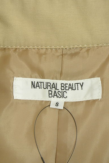 クリックで大画像表示 NATURAL BEAUTY BASIC(ナチュラルビューティベーシック)の古着「ベーシックトレンチコート(トレンチコート)」大画像6へ