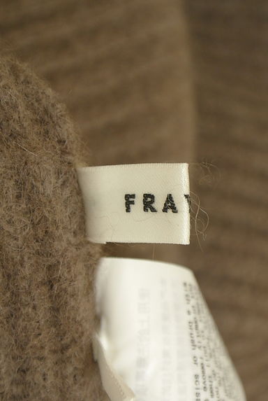 クリックで大画像表示 FRAY I.D(フレイアイディー)の古着「リブ編みドロップショルダーニットワンピース(ワンピース・チュニック)」大画像6へ