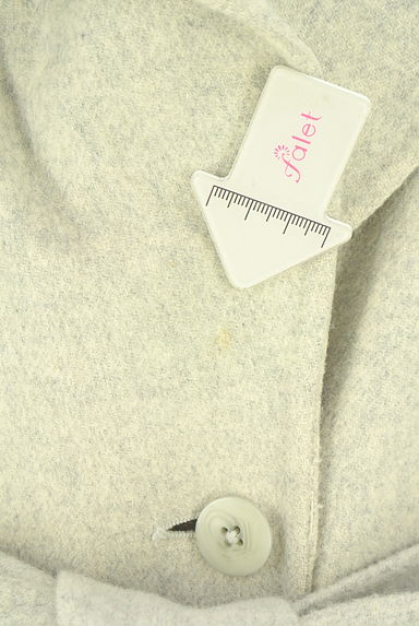 クリックで大画像表示 DOUBLE STANDARD CLOTHING(ダブルスタンダードクロージング)の古着「ドロップショルダーオーバーコート(コート)」大画像5へ
