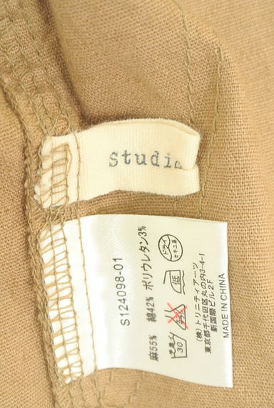 クリックで大画像表示 studio CLIP(スタディオクリップ)の古着「綿麻サブリナパンツ(パンツ)」大画像6へ