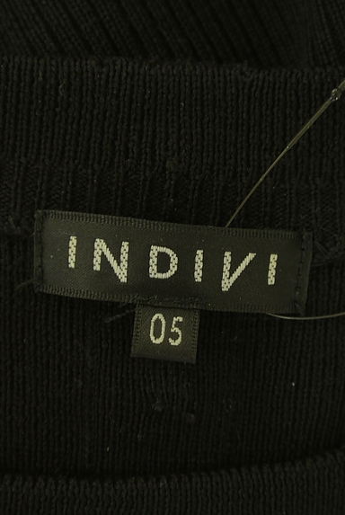 クリックで大画像表示 INDIVI(インディヴィ)の古着「ボートネックニット(ニット)」大画像6へ