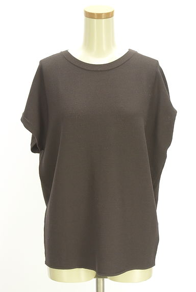 クリックで大画像表示 INDIVI(インディヴィ)の古着「フレンチスリーブサマーニット(ニット)」大画像1へ