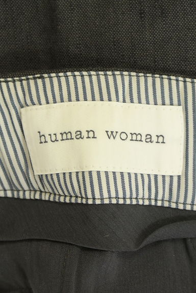 クリックで大画像表示 HUMAN WOMAN(ヒューマンウーマン)の古着「アンクル丈セミワイドパンツ(パンツ)」大画像6へ