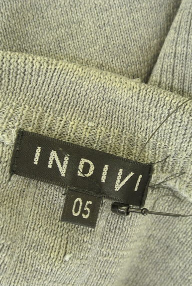 クリックで大画像表示 INDIVI(インディヴィ)の古着「ボートネックニット(ニット)」大画像6へ