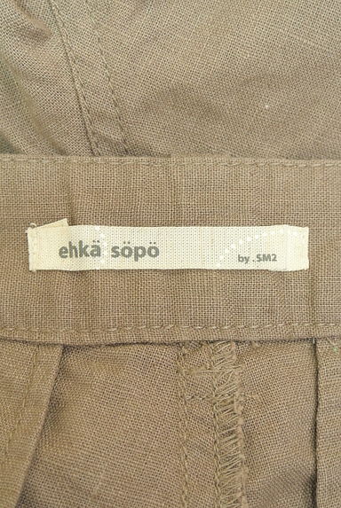 クリックで大画像表示 Samansa Mos2(サマンサモスモス)の古着「ehka sopo リネン混ショートパンツ(ショートパンツ・ハーフパンツ)」大画像6へ