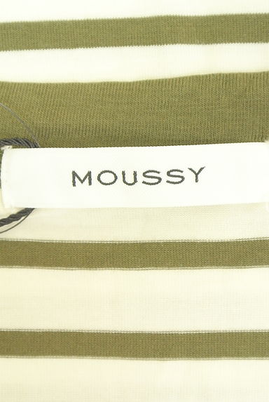 クリックで大画像表示 MOUSSY(マウジー)の古着「ボーダーカットソー(カットソー・プルオーバー)」大画像6へ
