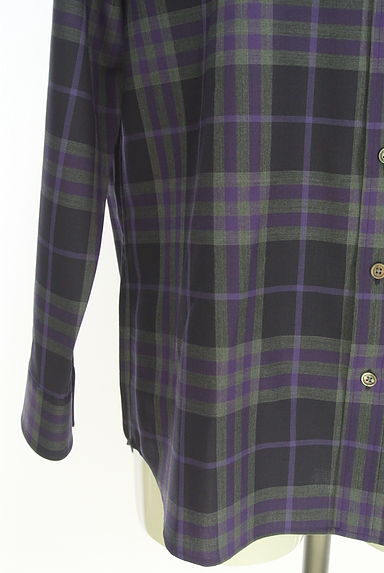 BURBERRY（バーバリー）の古着「チェック柄シャツ（カジュアルシャツ）」大画像５へ