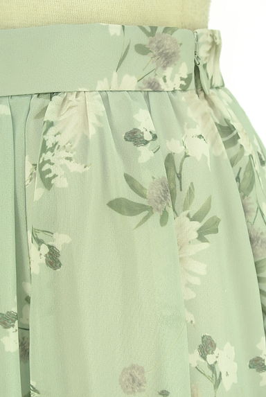 12Twelve Agenda（トゥエルブアジェンダ）の古着「花柄ロングシアースカート（ロングスカート・マキシスカート）」大画像４へ