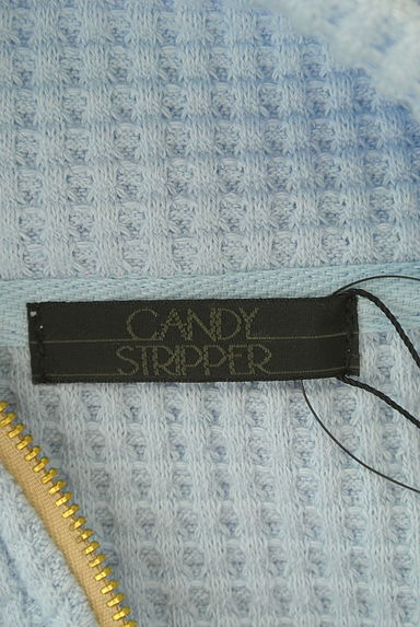 クリックで大画像表示 Candy Stripper(キャンディストリッパー)の古着「サーマルニットハーフジッププルオーバー(ニット)」大画像6へ