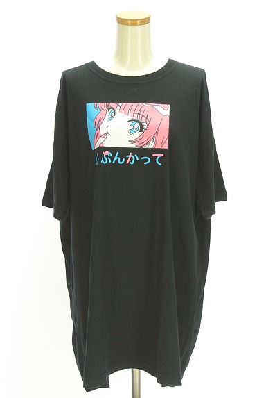 クリックで大画像表示 Candy Stripper(キャンディストリッパー)の古着「オーバーサイズTシャツワンピース(Tシャツ)」大画像1へ