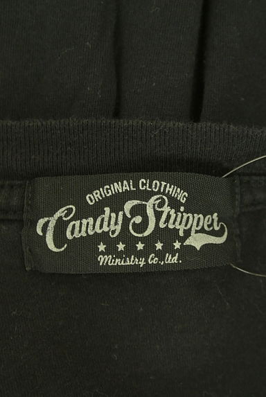 クリックで大画像表示 Candy Stripper(キャンディストリッパー)の古着「オーバーサイズTシャツワンピース(Tシャツ)」大画像6へ