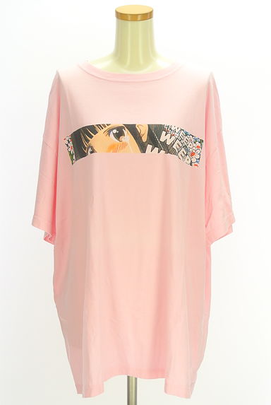 クリックで大画像表示 Candy Stripper(キャンディストリッパー)の古着「オーバーサイズプリントTシャツ(Tシャツ)」大画像1へ
