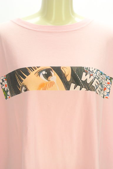 クリックで大画像表示 Candy Stripper(キャンディストリッパー)の古着「オーバーサイズプリントTシャツ(Tシャツ)」大画像4へ