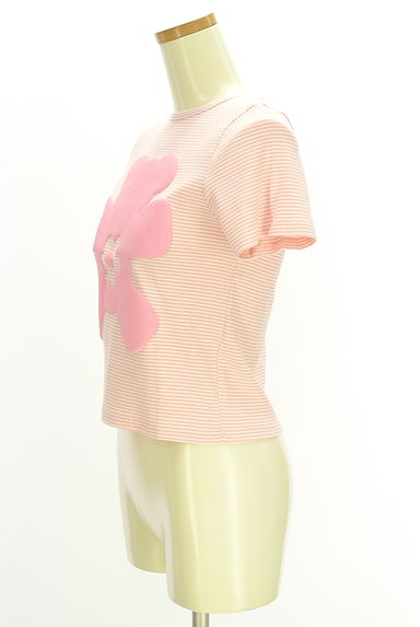 クリックで大画像表示 Candy Stripper(キャンディストリッパー)の古着「アームカバー付きクマTシャツ(Tシャツ)」大画像3へ