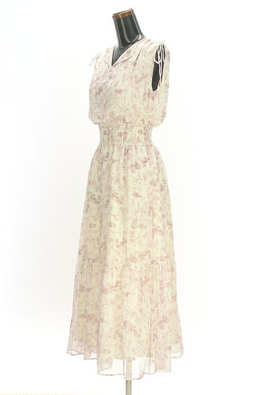 PROPORTION BODY DRESSING（プロポーションボディドレッシング）の古着「花柄ロングティアードワンピース（ワンピース・チュニック）」大画像３へ