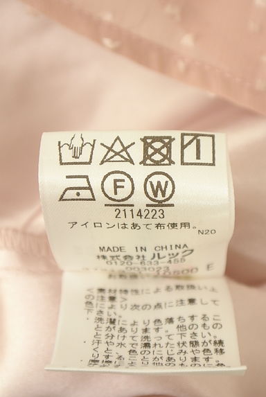 クリックで大画像表示 LAISSE PASSE(レッセパッセ)の古着「ドットドビーシフォンワンピース(ワンピース・チュニック)」大画像5へ
