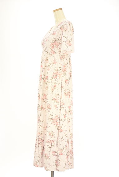 クリックで大画像表示 LAISSE PASSE(レッセパッセ)の古着「バストパッド入り花柄ワンピース(ワンピース・チュニック)」大画像3へ