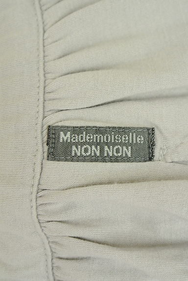 Mademoiselle NON NON（マドモアゼルノンノン）の古着「パフスリーブ膝丈ドロストワンピース（ワンピース・チュニック）」大画像６へ