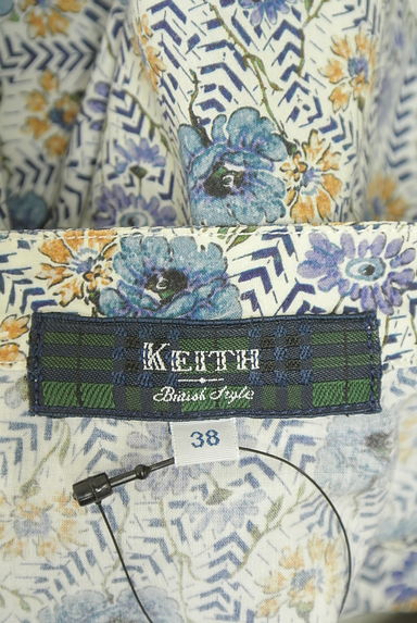 クリックで大画像表示 KEITH(キース)の古着「花柄バンドカラーブラウス(ブラウス)」大画像6へ