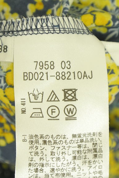 クリックで大画像表示 LUI CHANTANT(ルイシャンタン)の古着「花柄ピンタックカットソー(カットソー・プルオーバー)」大画像5へ