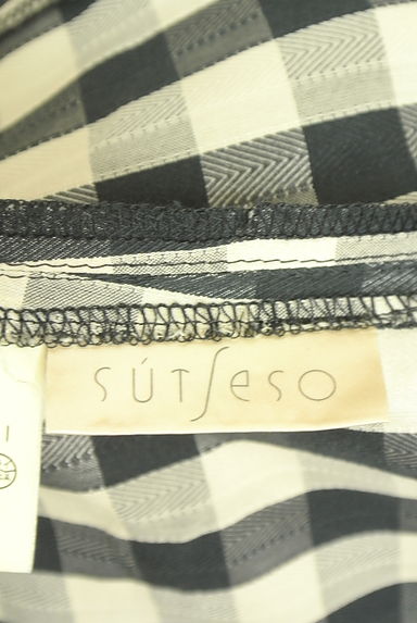 クリックで大画像表示 SUTSESO(スチェッソ)の古着「チェック柄タイトジャケット(ジャケット)」大画像6へ