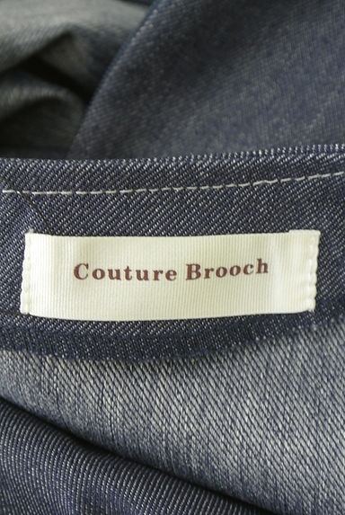 クリックで大画像表示 Couture Brooch(クチュールブローチ)の古着「ベルト付きボリューム7分袖ロングワンピ(ワンピース・チュニック)」大画像6へ