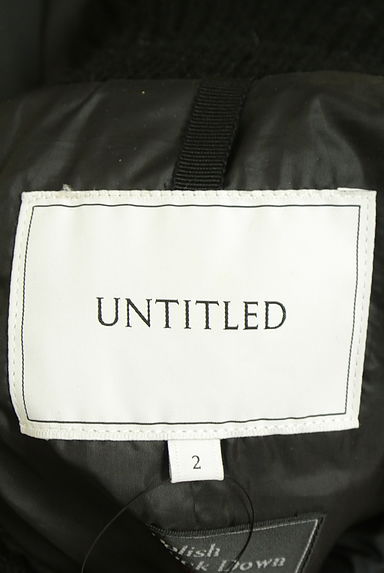 クリックで大画像表示 UNTITLED(アンタイトル)の古着「リブ襟ダウンコート(ダウンジャケット・ダウンコート)」大画像6へ