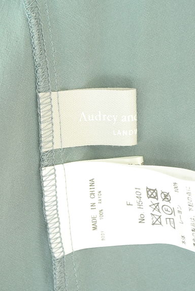 クリックで大画像表示 Audrey and John Wad(オードリーアンドジョンワッド)の古着「ノーカラープリーツワンピース(ワンピース・チュニック)」大画像6へ