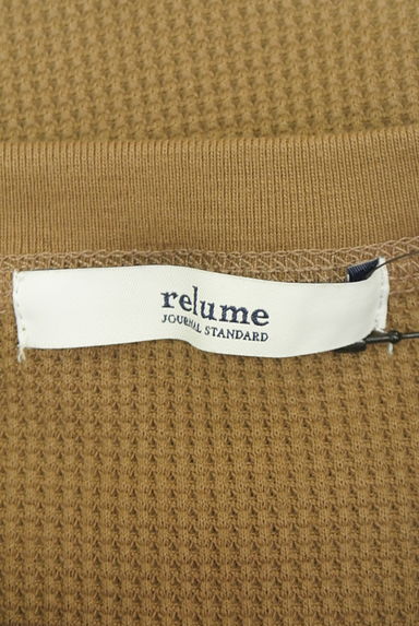 クリックで大画像表示 JOURNAL STANDARD relume(ジャーナルスタンダード レリューム)の古着「ノースリワッフルカットソー(カットソー・プルオーバー)」大画像6へ