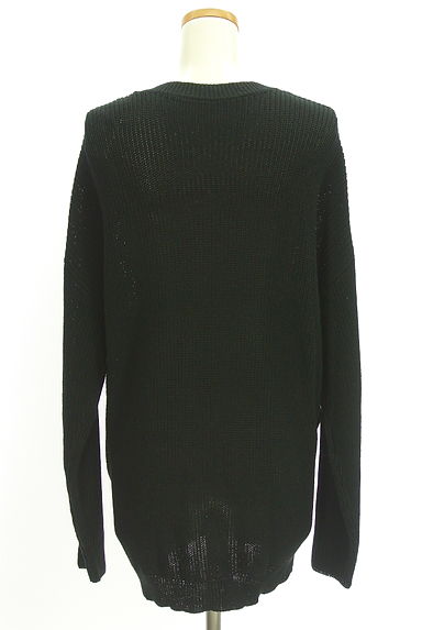 クリックで大画像表示 antiqua(アンティカ)の古着「ドロップショルダーカシュクール風ニット(ニット)」大画像2へ