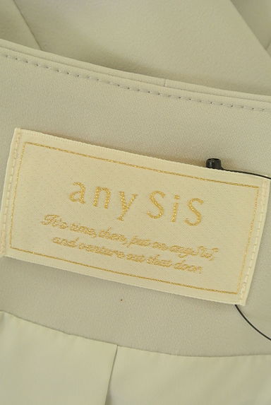 クリックで大画像表示 anySiS(エニィスィス)の古着「ペプラムノーカラージャケット(ジャケット)」大画像6へ