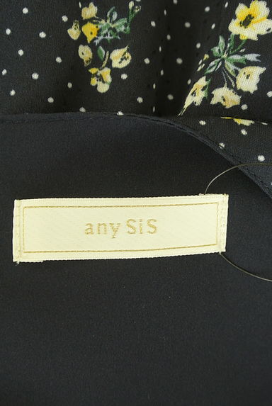 クリックで大画像表示 anySiS(エニィスィス)の古着「ドット柄×花柄 半そでワンピース(ワンピース・チュニック)」大画像6へ