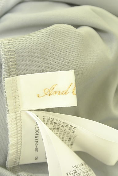 クリックで大画像表示 And Couture(アンドクチュール)の古着「バックレースアップ切替シフォンワンピース(ワンピース・チュニック)」大画像6へ