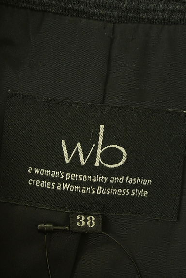 クリックで大画像表示 wb(ダブルビー)の古着「スタンドネックロングコート(コート)」大画像6へ