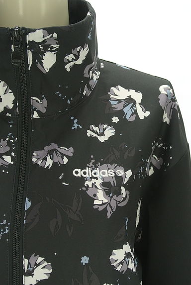 adidas（アディダス）の古着「花柄切替ジャージブルゾン（ブルゾン・スタジャン）」大画像４へ