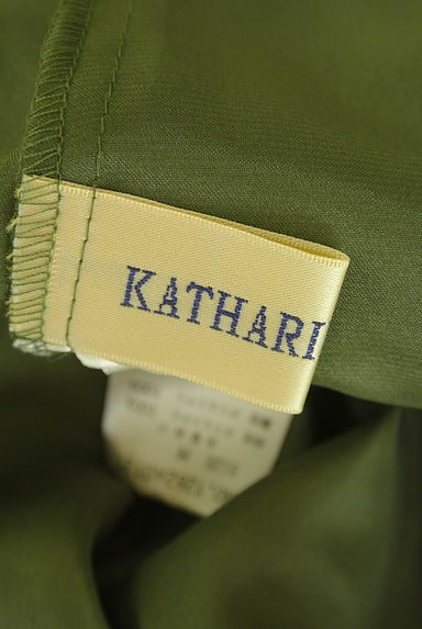 クリックで大画像表示 KATHARINE ROSS(キャサリンロス)の古着「小花柄シャーリングミニワンピース(キャミワンピース)」大画像6へ
