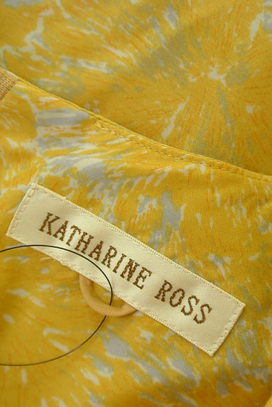 クリックで大画像表示 KATHARINE ROSS(キャサリンロス)の古着「花柄ドルマンチュニック(ワンピース・チュニック)」大画像6へ