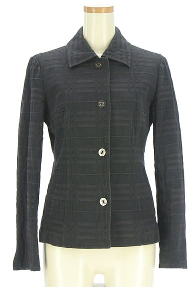 BURBERRY（バーバリー）の古着「チェック柄スリムジャケット（ジャケット）」大画像１へ