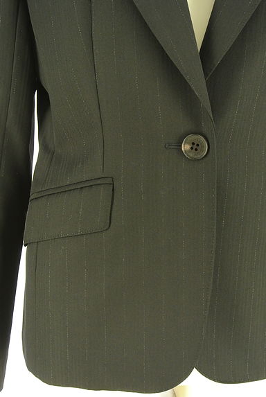 クリックで大画像表示 BURBERRY(バーバリー)の古着「ラメストライプテーラードジャケット(ジャケット)」大画像4へ