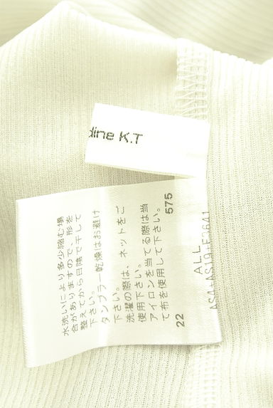 COMME CA（コムサ）の古着「Gabardine K.T ハイネックプルオーバー（カットソー・プルオーバー）」大画像６へ