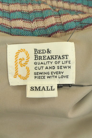 bed&breakfast（ベッドアンドブレックファスト）ワンピース買取実績のブランドタグ画像