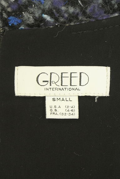 GREED INTERNATIONAL（グリードインターナショナル）の古着「ツイードフレアミニスカート（ミニスカート）」大画像６へ
