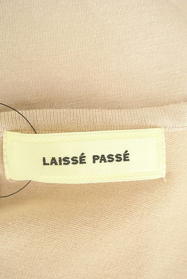 LAISSE PASSE（レッセパッセ）の古着「フラワー刺繍ノースリニット（ニット）」大画像６へ