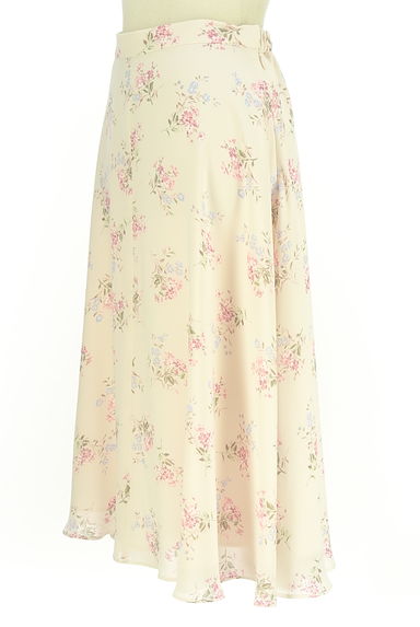 WILLSELECTION（ウィルセレクション）の古着「花柄シフォン膝下スカート（スカート）」大画像３へ
