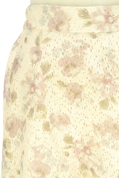 WILLSELECTION（ウィルセレクション）の古着「花柄レースミモレスカート（ロングスカート・マキシスカート）」大画像５へ