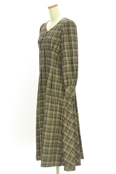 WILLSELECTION（ウィルセレクション）の古着「ボリューム袖ロングシャツワンピース（ワンピース・チュニック）」大画像３へ